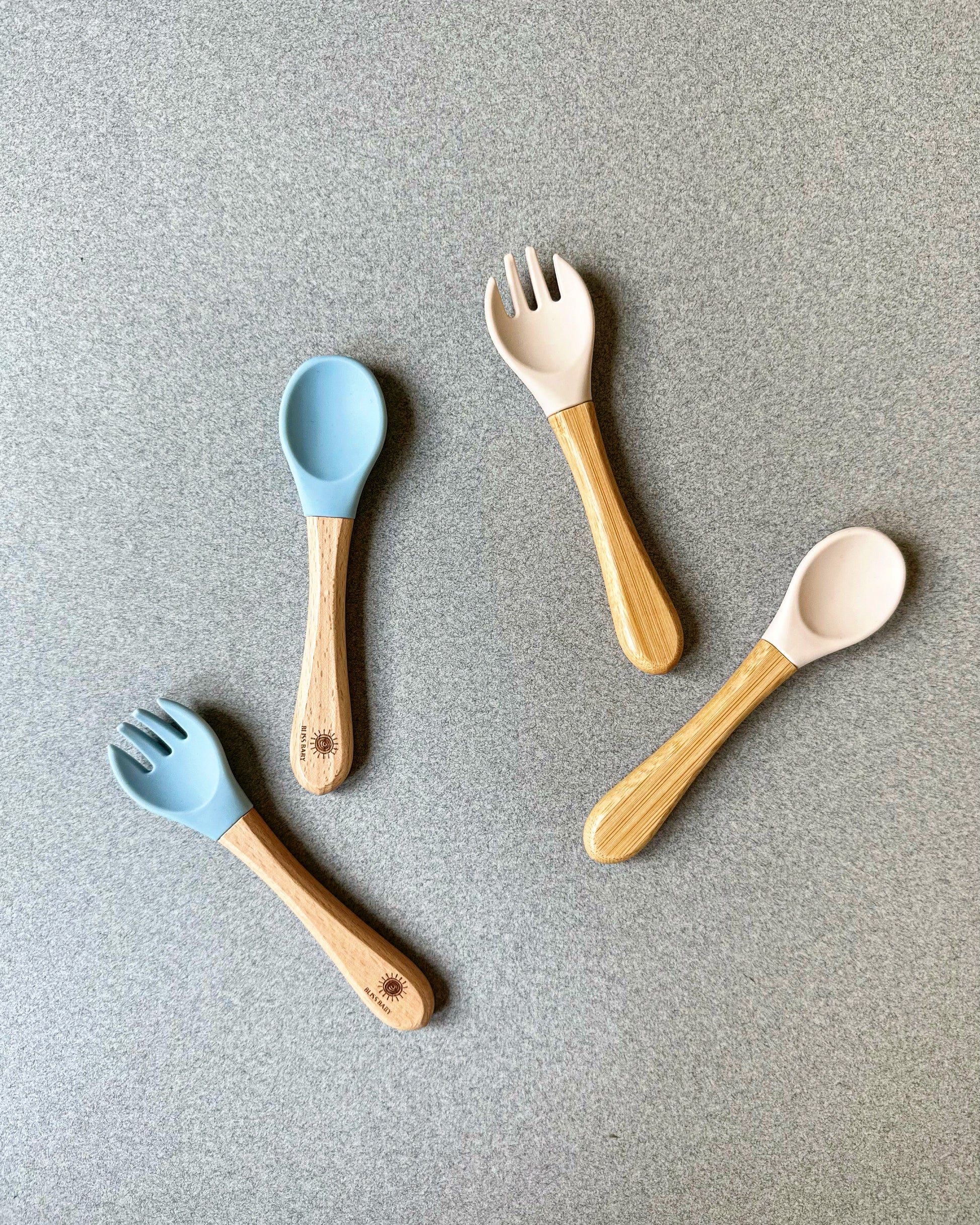 BLW Spoon & Fork Set – Bubbly Lovely