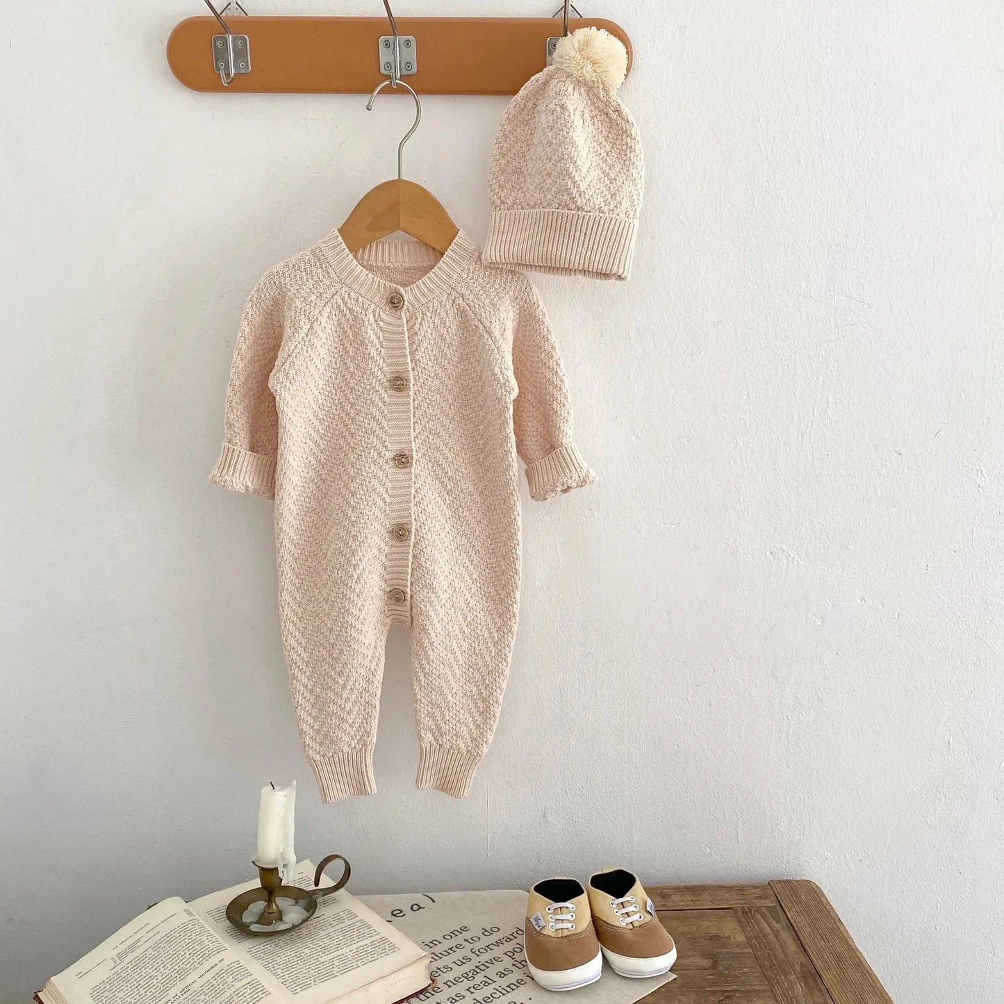 Aiden Knit Sweater Onesie