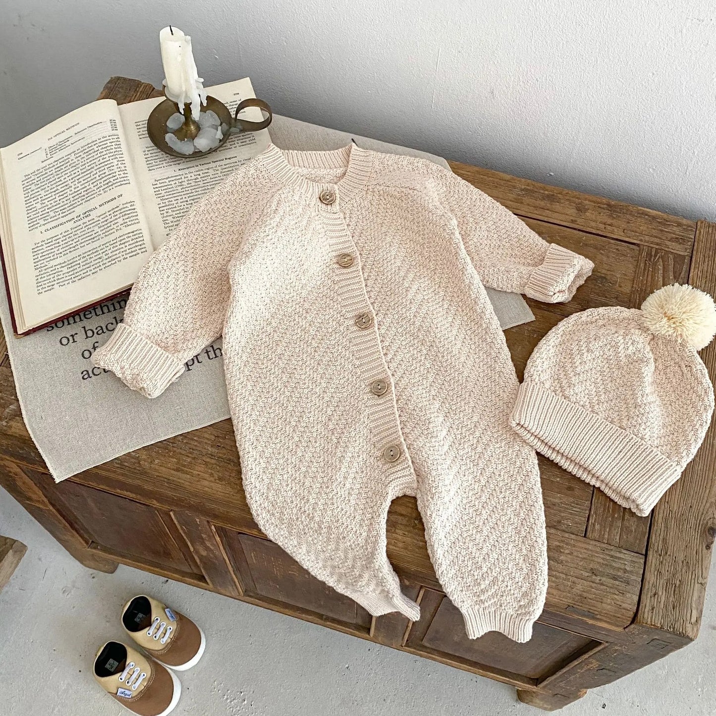 Aiden Knit Sweater Onesie