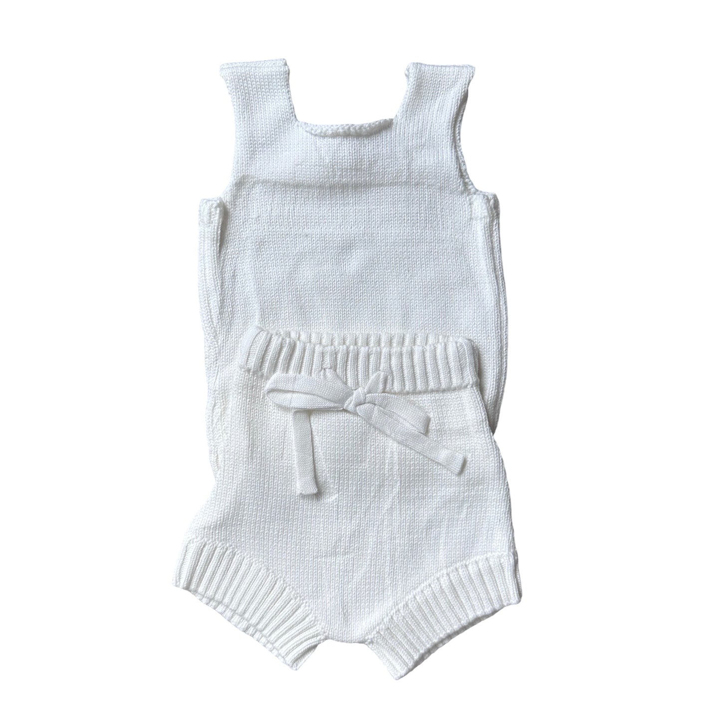 Summer Knit Singlet & Shorts