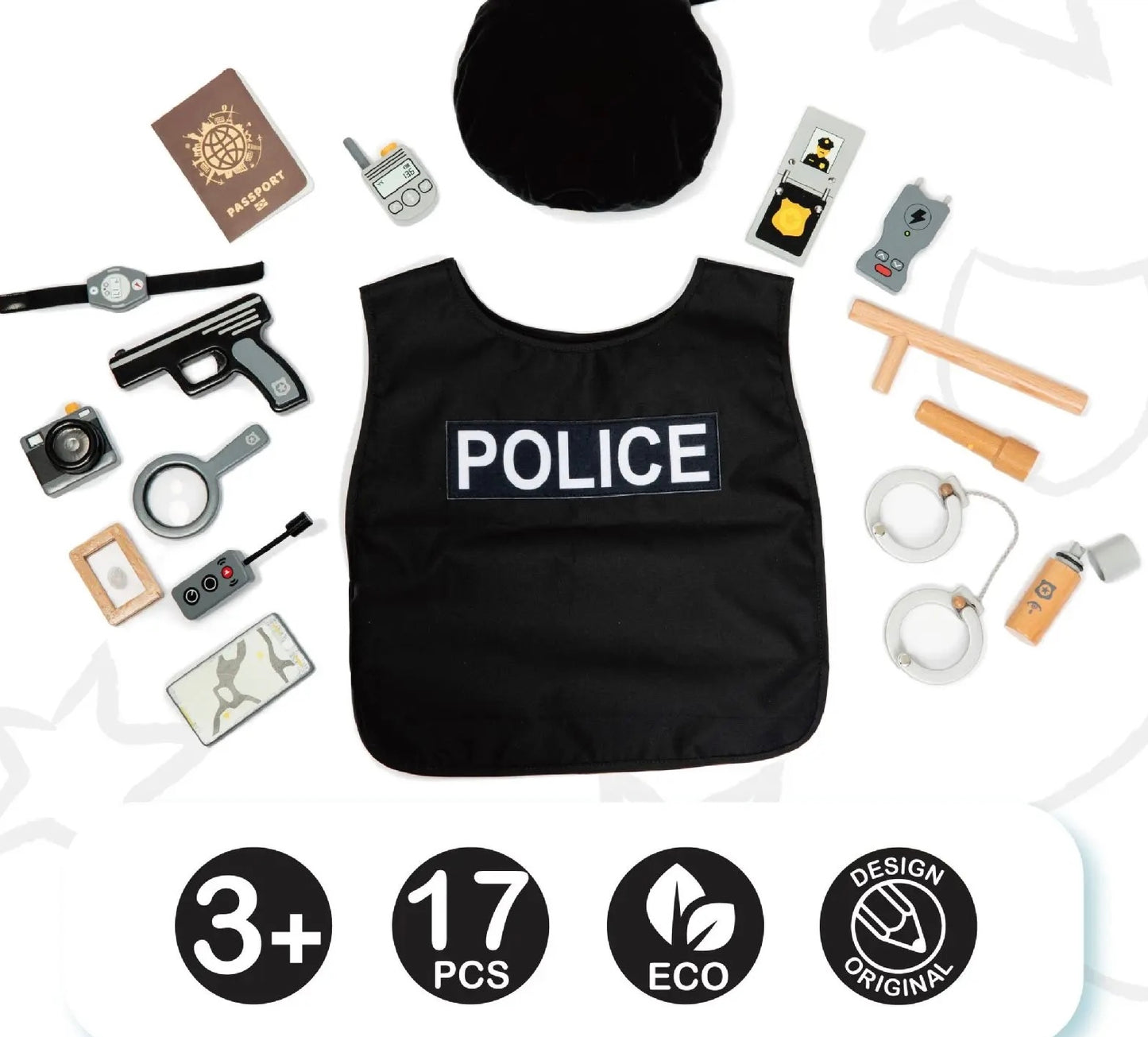 My Little Cop Pretend Play Set