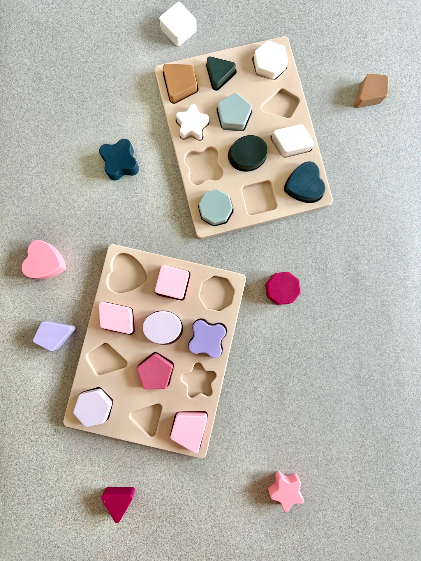 My Shapes Montessori Silicone Puzzle