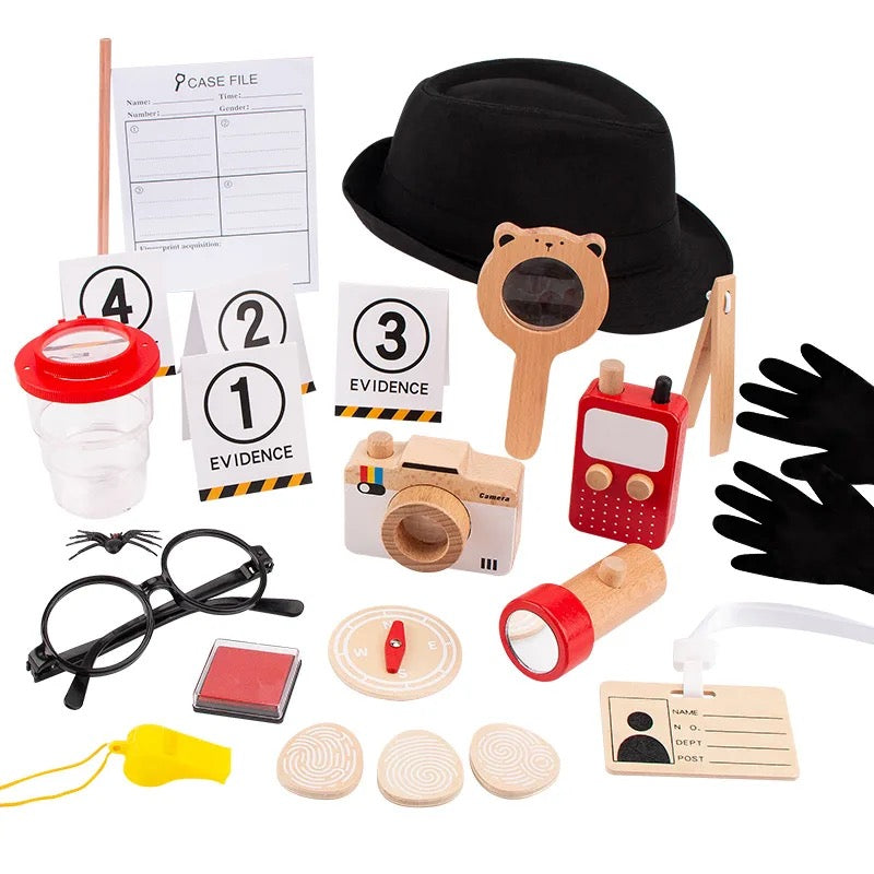 My Little Detective Wooden Toy Set