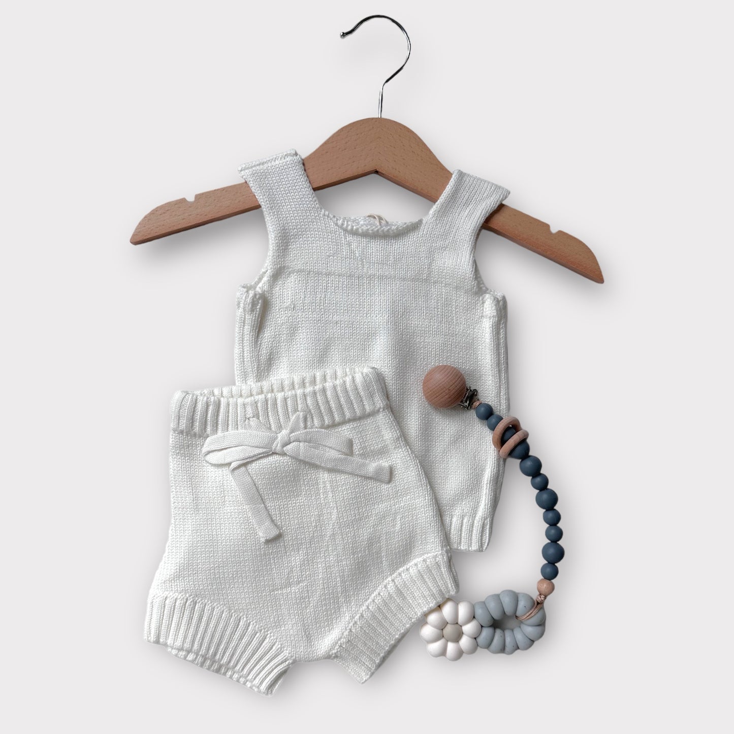 Summer Knit Singlet & Shorts