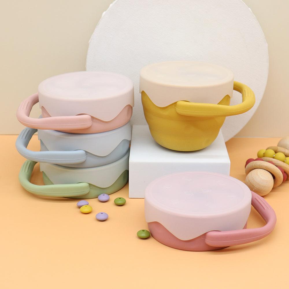 Bliss Baby Silicone Collapsible Snack Tray - Liraandco