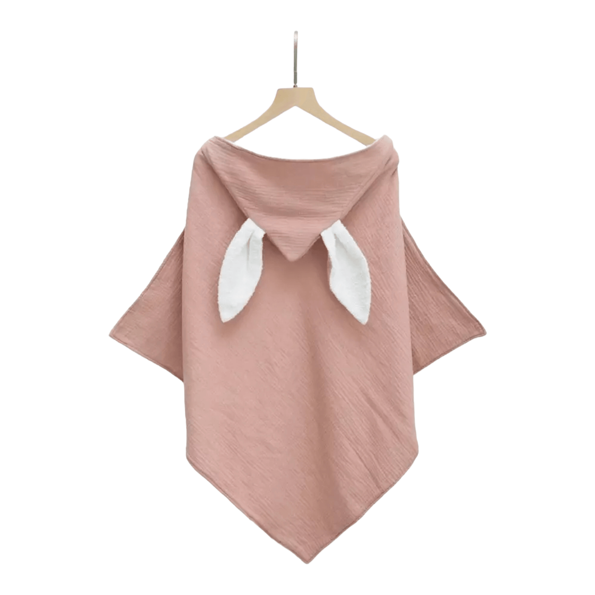 Bunny Ears Hooded Muslin Towel - Liraandco