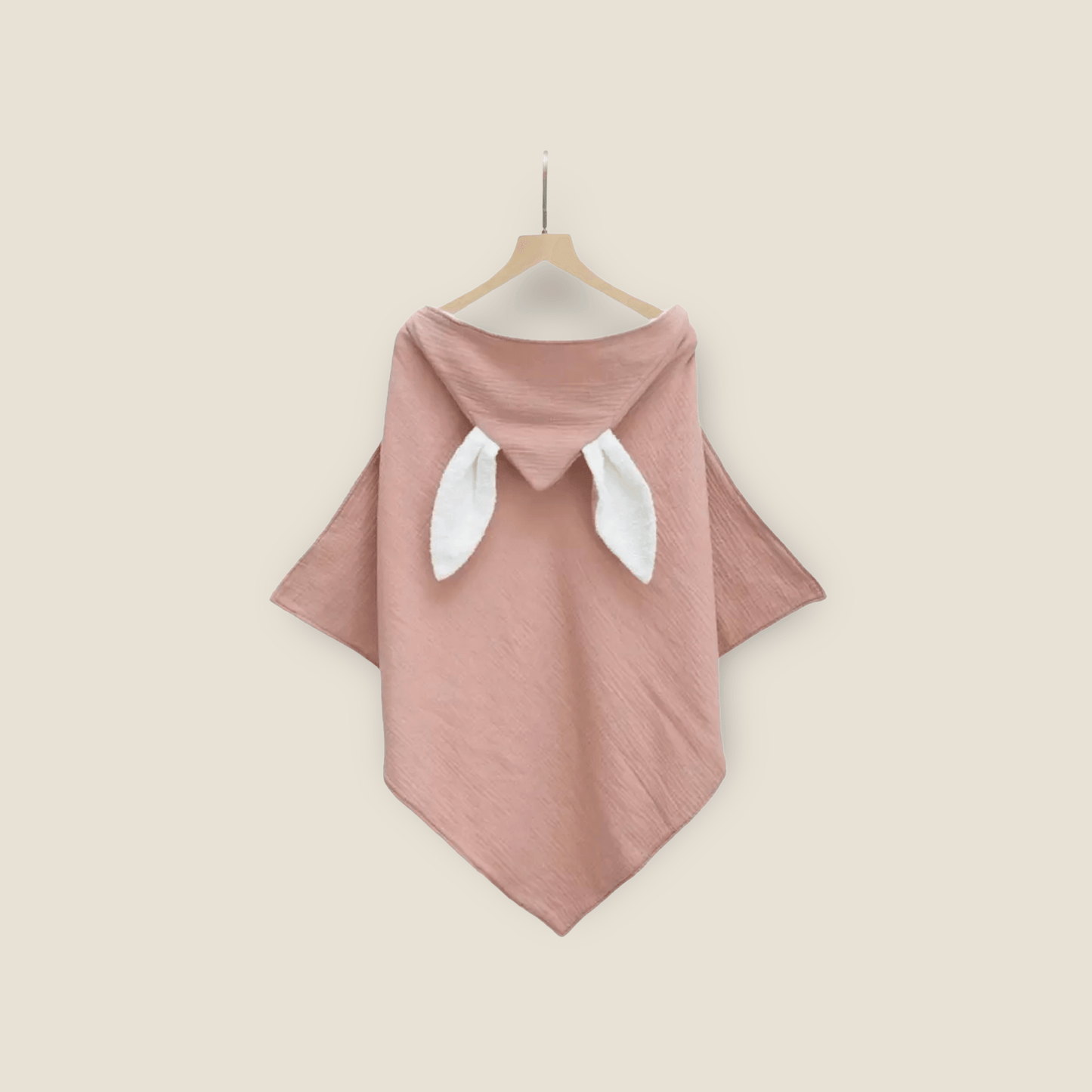 Bunny Ears Hooded Muslin Towel - Liraandco