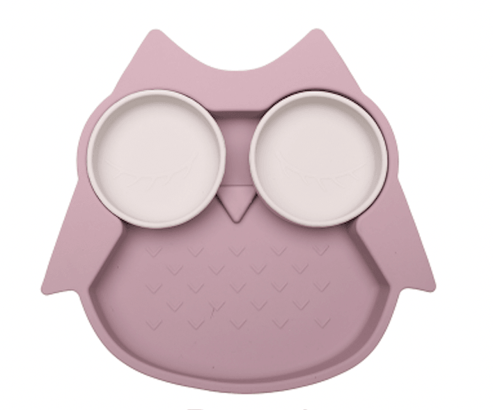 Owl Silicone Plate - Liraandco